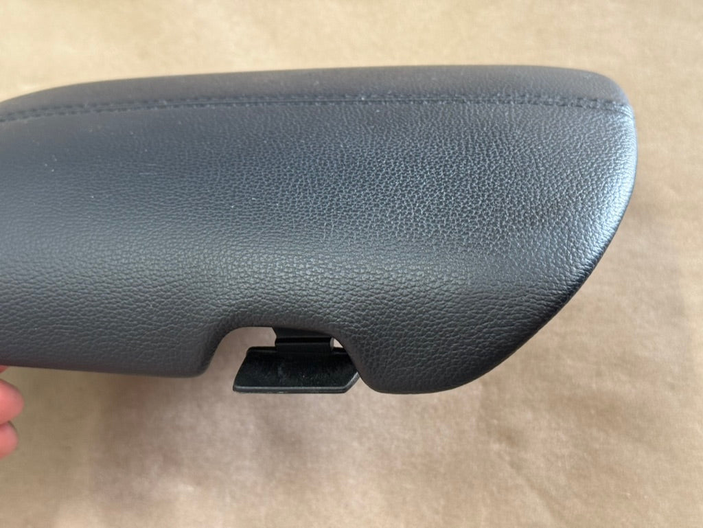 2015-2023 Ford Mustang Center Top Console Lid Armrest Black Stitching