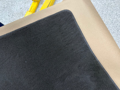 2024-2026 Ford Mustang Front Floor Mats Carpet "Black Stitch"