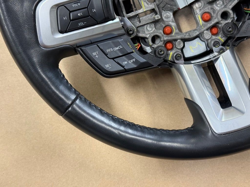 2018-2023 Ford Mustang Leather Steering Wheel "Manual" 27k mi