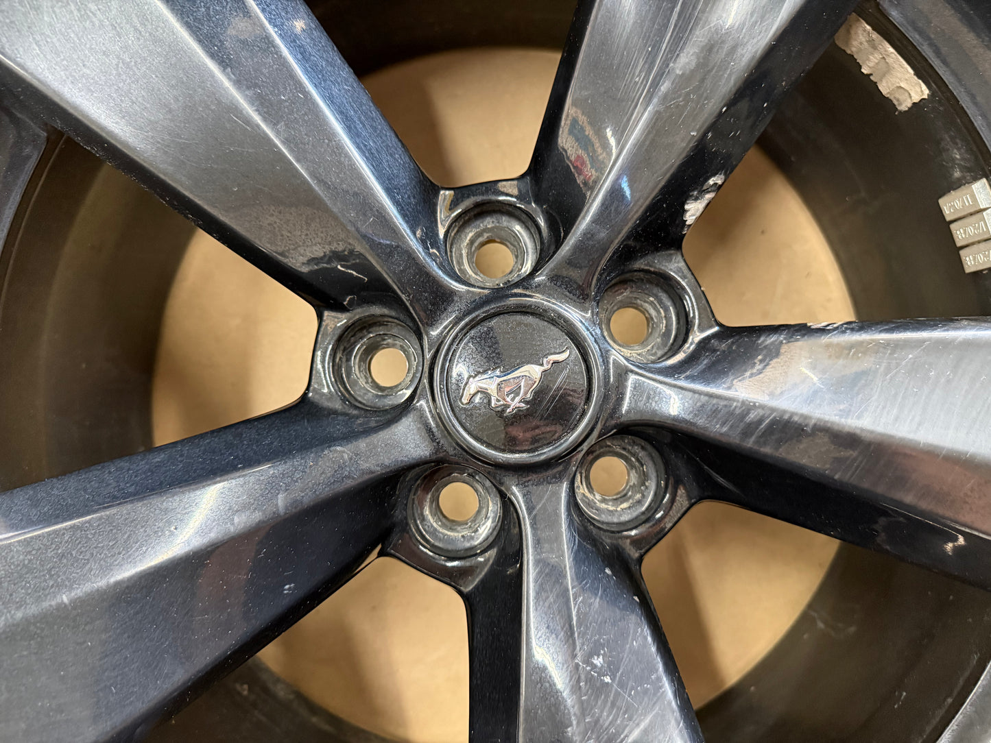 2015-2023 Ford Mustang GT Black Wheel Rim 19x8.5"