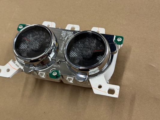 2018-2023 Ford Mustang GT 5.0 PP1 Aluminum Dash Trim Gauges Oil Pressure Vacuum