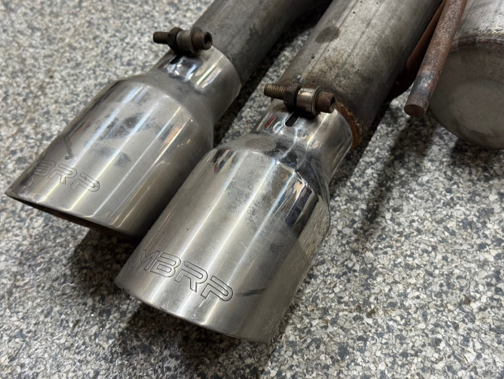 2018-2023 Ford Mustang GT 5.0L MBRP Catback Exhaust Mufflers Incomplete