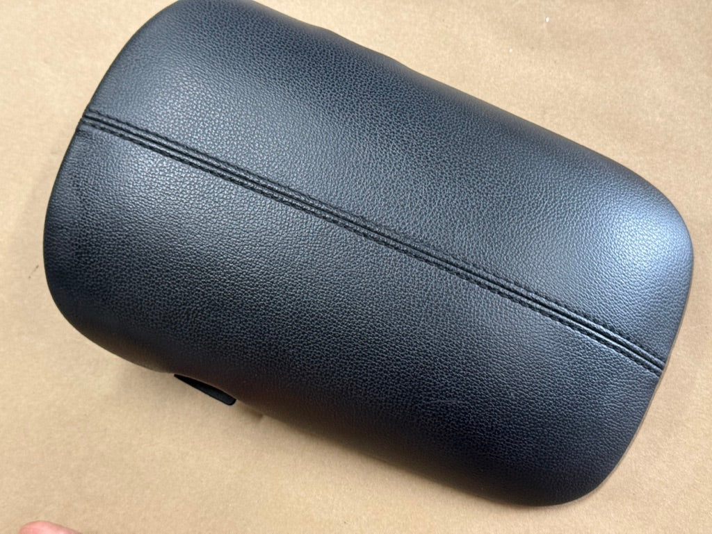 2015-2023 Ford Mustang Center Top Console Lid Armrest Black Stitching