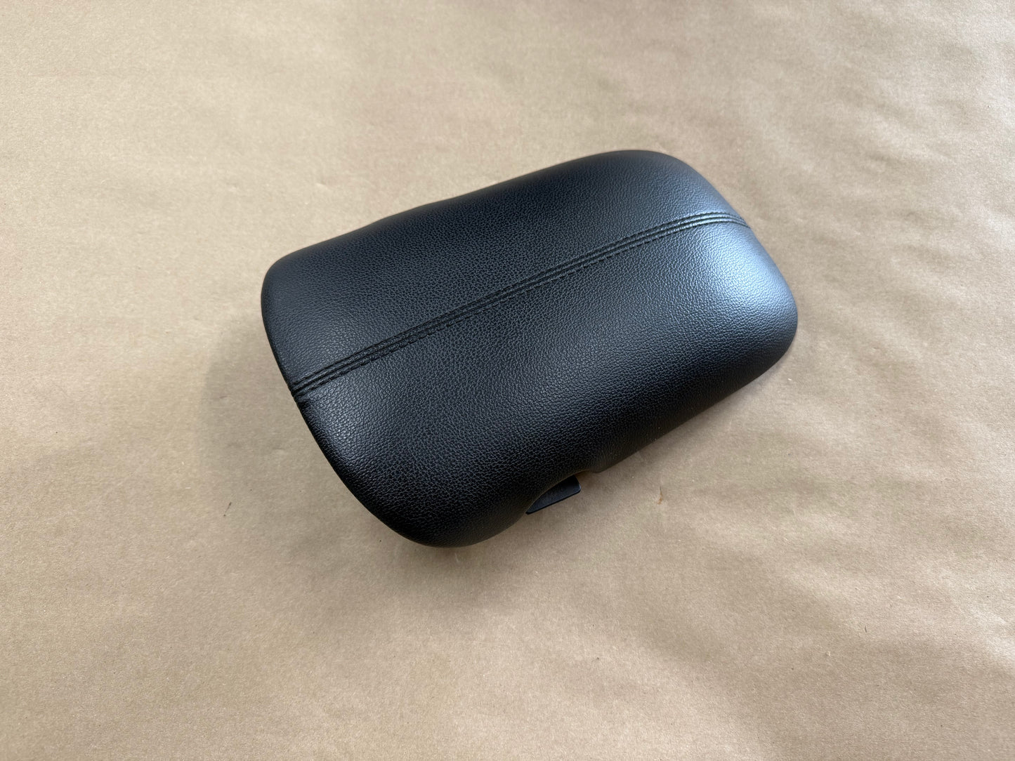 2015-2023 Ford Mustang Center Top Console Lid Armrest Black Stitching