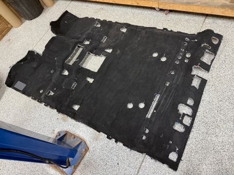 2023-2025 Ford F-250 F-350 Black Floor Carpet Crew Cab