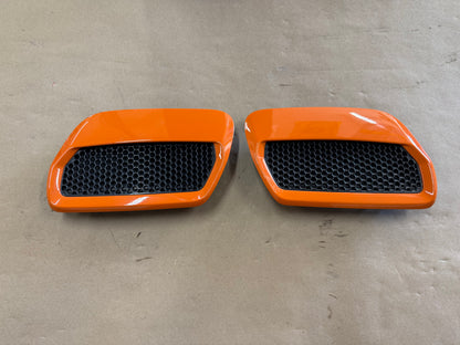 2018-2023 Ford Mustang GT 5.0 Hood Insert Vents RH LH Pair "CA"