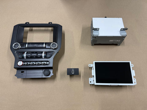 2022 Ford Mustang GT Touch Screen, Face Plate, Radio, Module USB Port