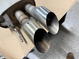2024-2026 Ford Mustang GT Active Exhaust Quad Tip Mufflers