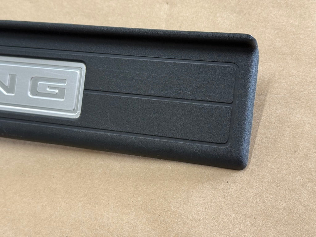 2015 Ford Mustang 50th Anniversary Sill/Scuff Plates Interior Trim Black