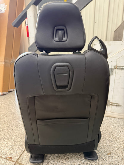 2018-2023 Ford Mustang GT Black Leather Convertible Front & Rear Seats