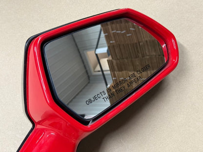 2016-2024 Chevrolet Camaro SS ZL1 RH Passenger Side Mirror Power "Red"