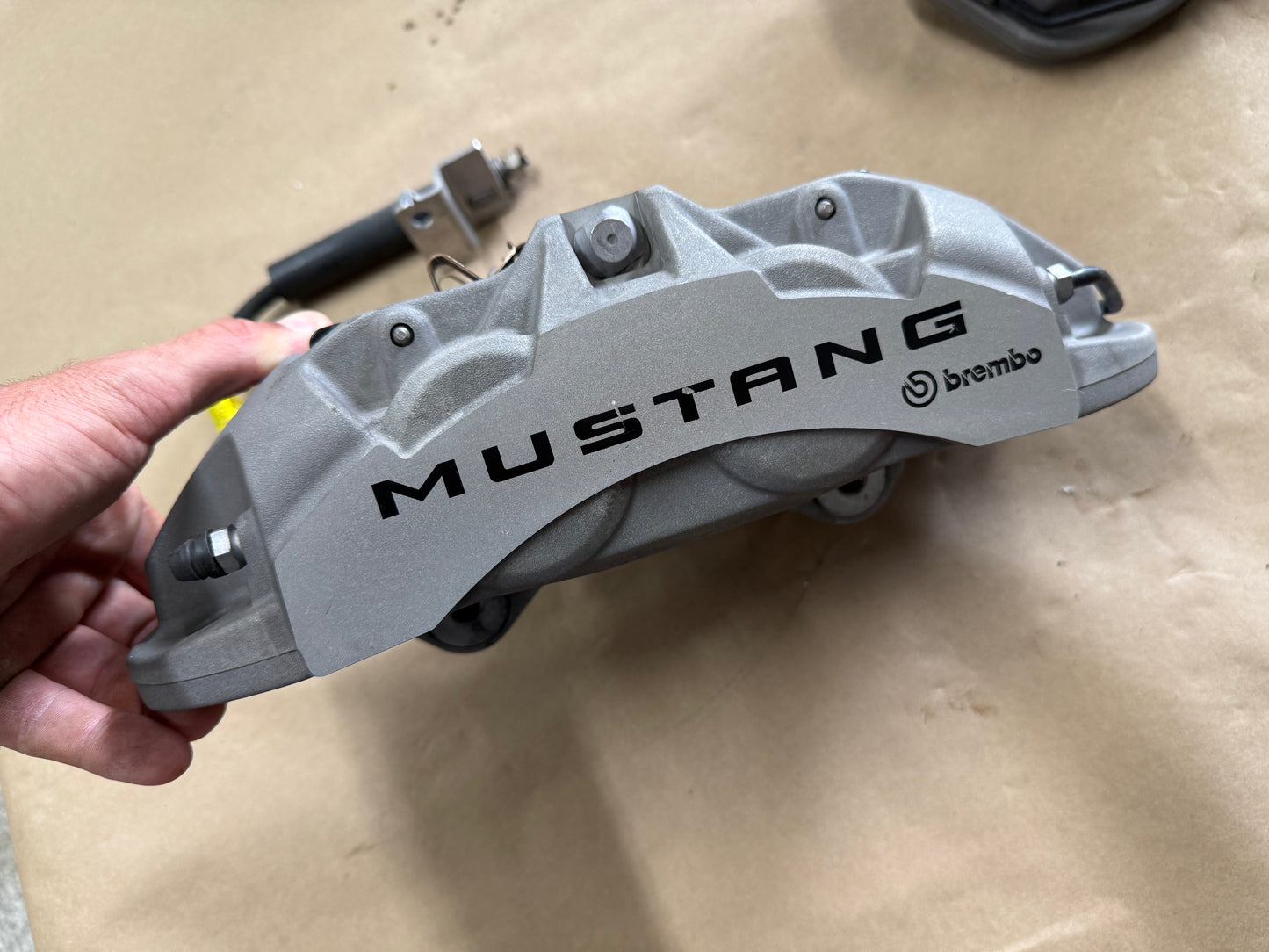 2024-2026 Ford Mustang GT Front 4 Piston BREMBO Brake Calipers Rotors 7k mi