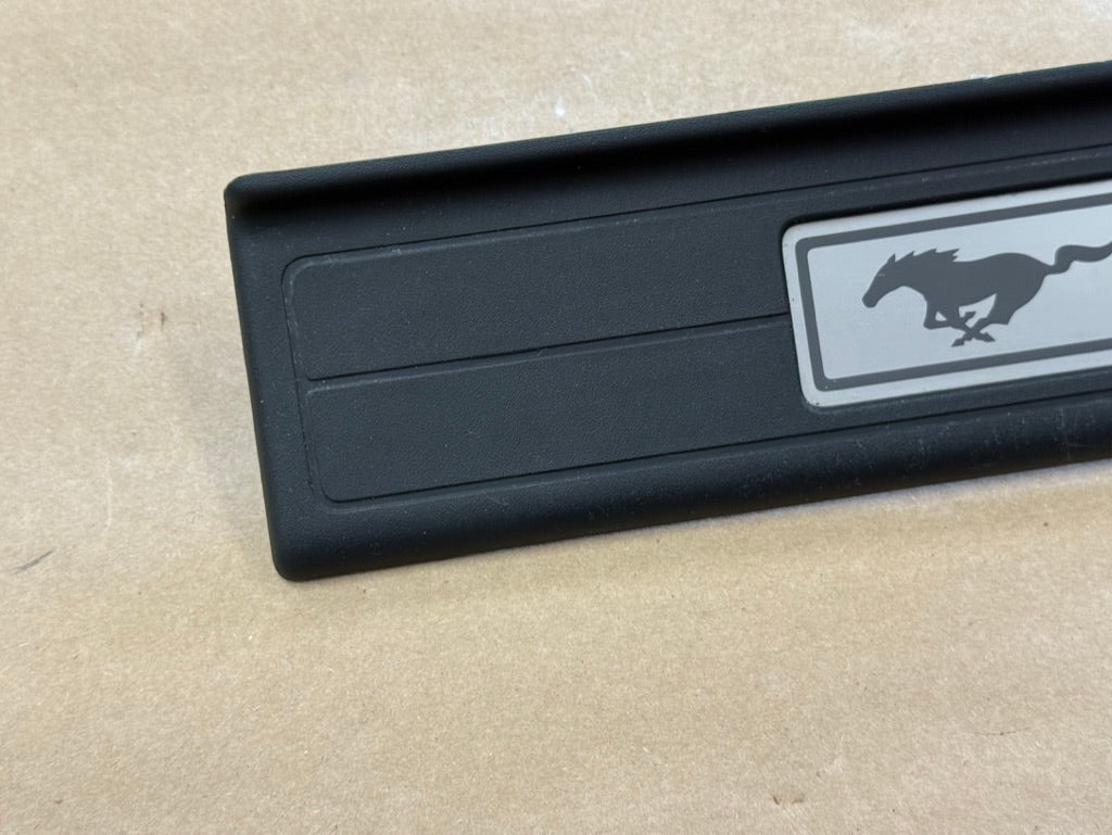2015-2023 Ford Mustang "My Color" Sill/Scuff Plates Interior Trim Black