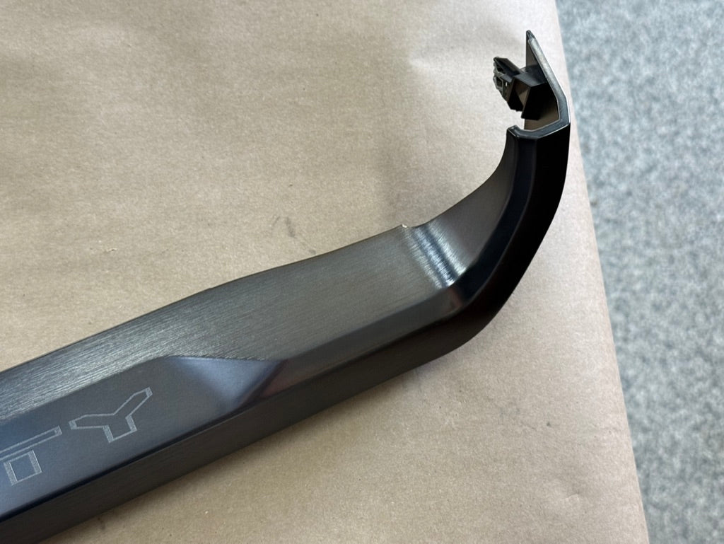 2023-2026 Ford F-250 F-350 Dash Trim Start Button "Gun Metal Grey"