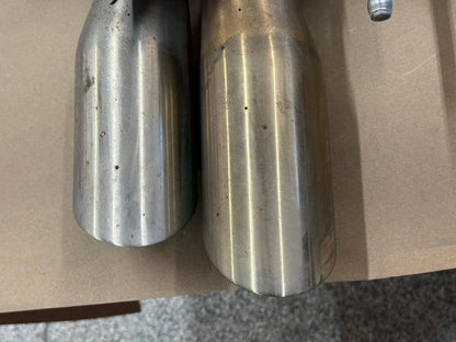 2018-2023 Ford Mustang GT Active Exhaust Quad Tip Mufflers