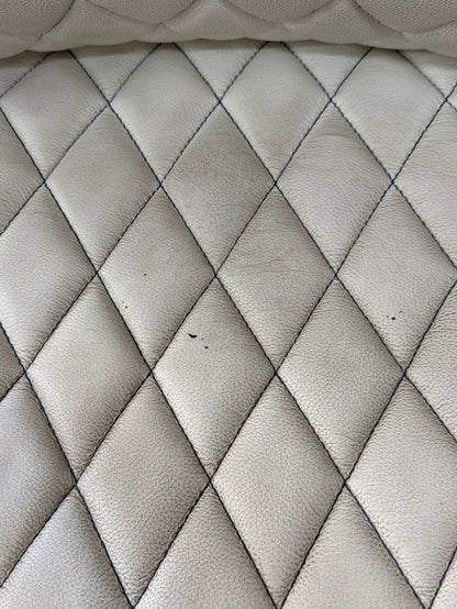 2018-2023 Ford Mustang GT White Aftermarket Leather Coupe Front Rear Power Seats