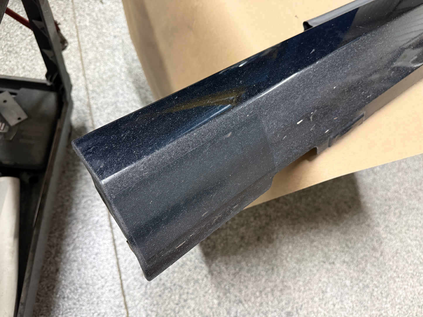 2010-2015 Chevrolet Camaro SS LH Driver Side Skirt Molding "Black"