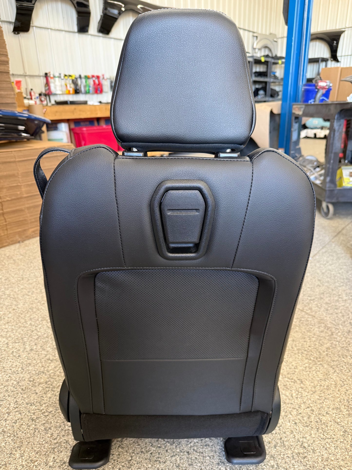 2018-2023 Ford Mustang GT Black Leather Coupe Front & Rear Seats