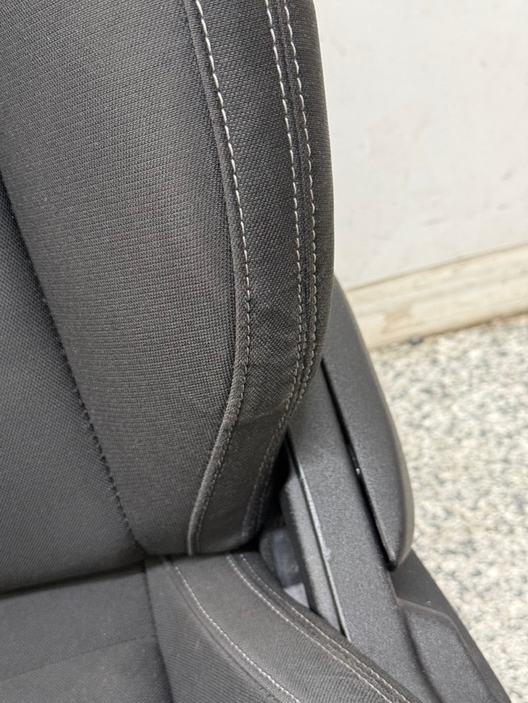2018-2023 Ford Mustang GT Black Cloth Seats Coupe Front Power Seats