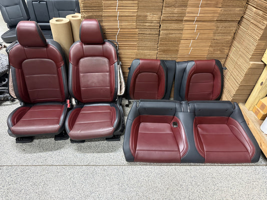 2024-2026 Ford Mustang GT Leather Front Rear Seats Heated/Cooled
