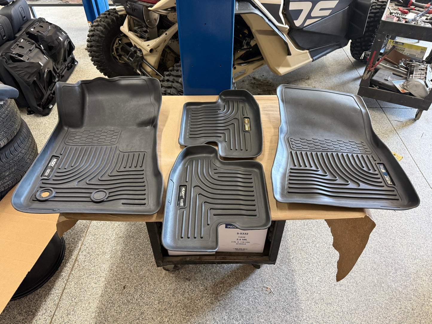 2024-2026 Ford Mustang Husky Front & Rear Floor Mats - Aftermarket