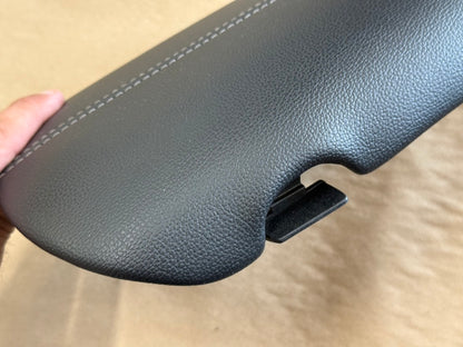 2015-2023 Ford Mustang Center Top Console Lid Armrest Grey Stitch