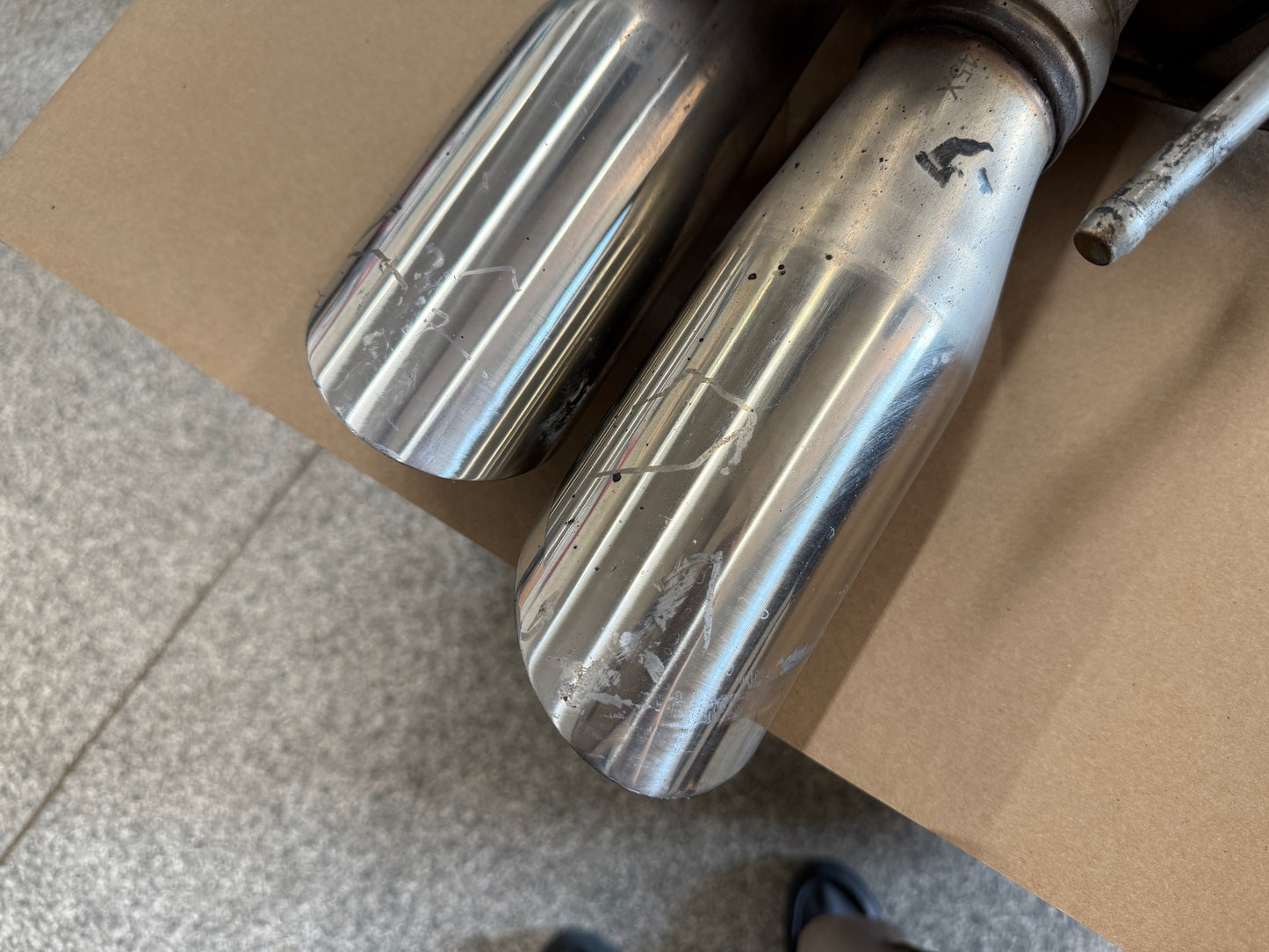 2024-2026 Ford Mustang GT Active Exhaust Quad Tip Mufflers