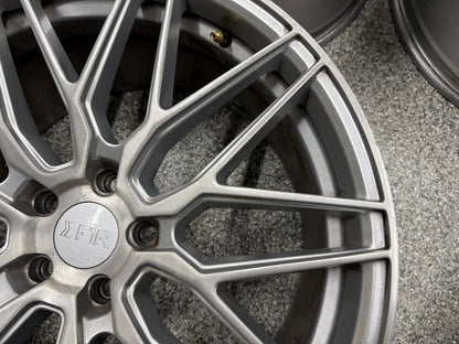 2015-2023 Ford Mustang F1R F103 Brushed Silver Wheels Set of 4 20x10"
