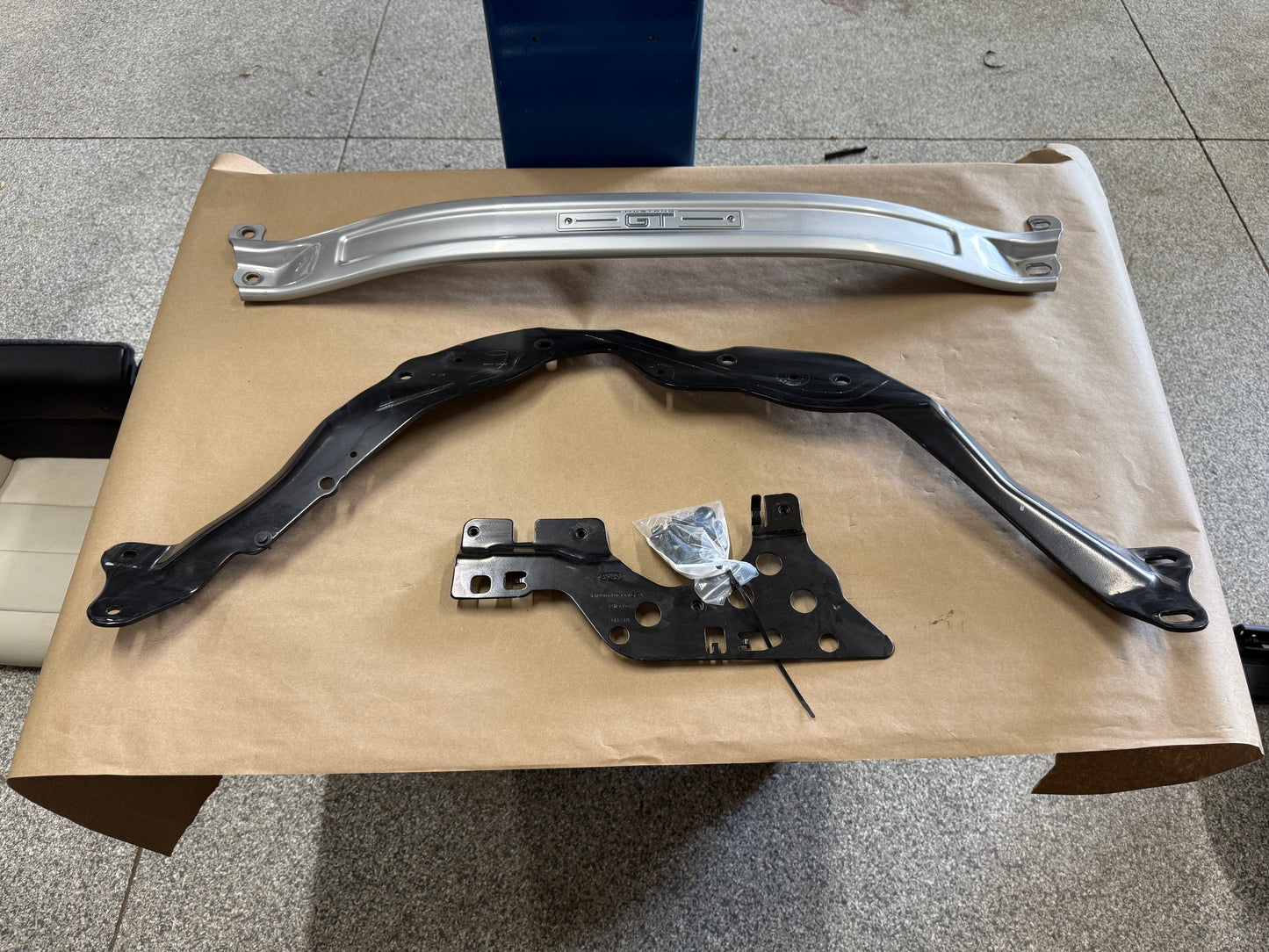 2015-2023 Ford Mustang Strut Tower and Firewall Brace Bar