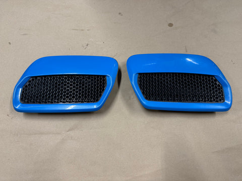 2018-2023 Ford Mustang GT 5.0 Hood Insert Vents RH LH Pair "AE"