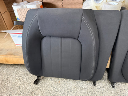 2018-2023 Ford Mustang GT Black Cloth Seats Coupe Front Rear Power Seats