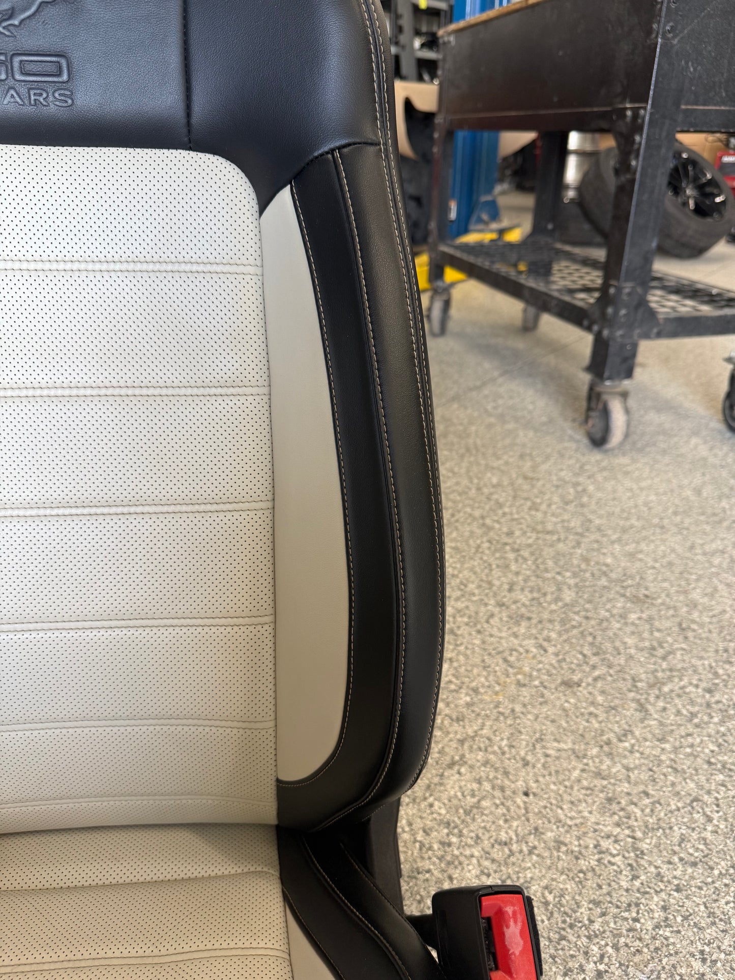 2015-2017 Mustang 50th Anniversary Leather Front Rear Seats Heated/Cooled