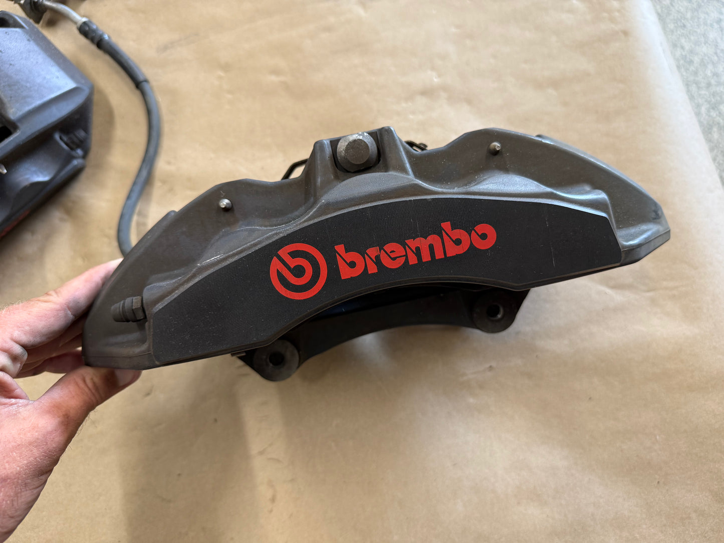 2015-2023 Ford Mustang GT Front 6 Piston BREMBO Brake Calipers