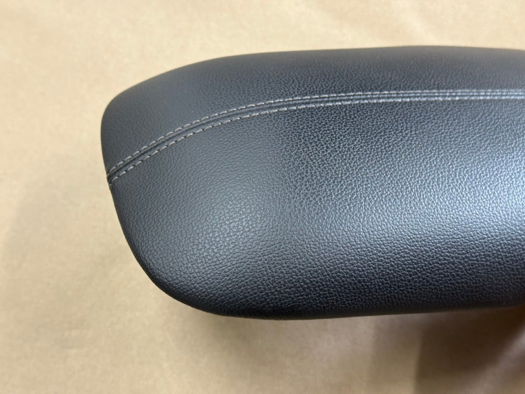 2015-2023 Ford Mustang Center Top Console Lid Armrest Grey Stitching