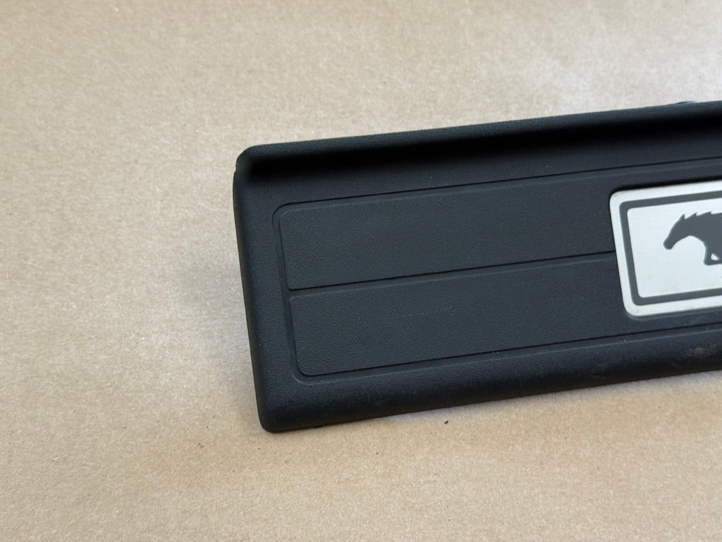 2015-2023 Ford Mustang "My Color" Sill/Scuff Plates Interior Trim Black