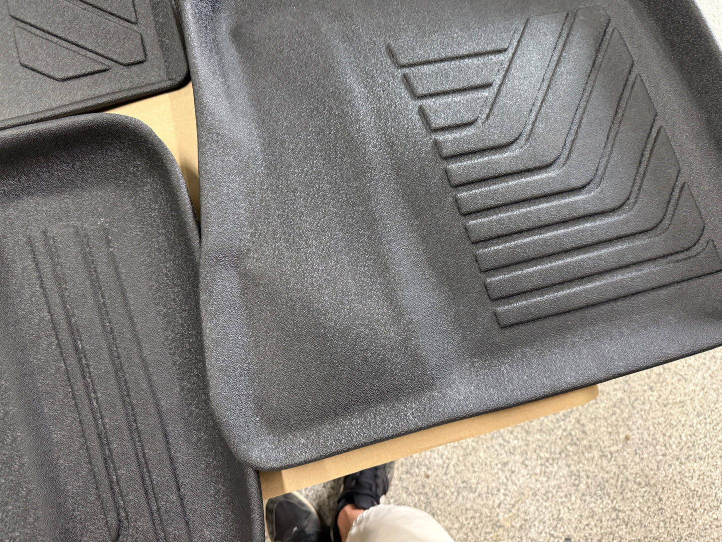 2024-2026 Ford Mustang Rubber Front & Rear Floor Mats - Aftermarket