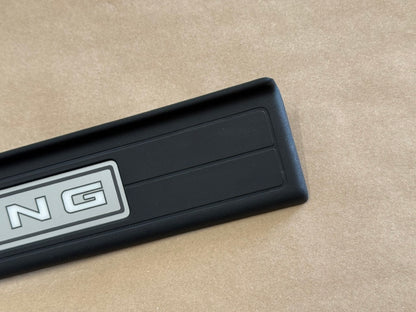 2015-2023 Ford Mustang "My Color" Sill/Scuff Plates Interior Trim Black