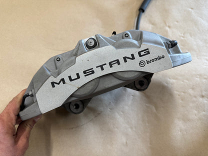 2024-2026 Ford Mustang GT Front 4 Piston BREMBO Brake Calipers Rotors 17k mi