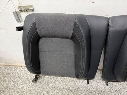 2024-2026 Ford Mustang GT Black Cloth Leather Seats Coupe