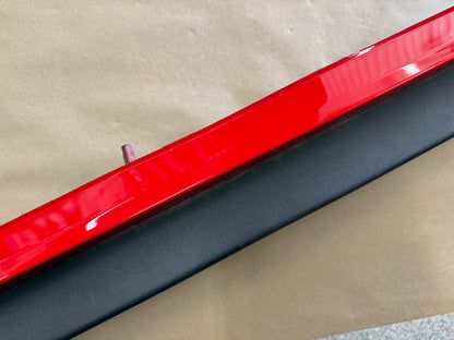 2015-2023 Mustang GT V6 LH Side Skirt Molding Driver Side "Race Red"