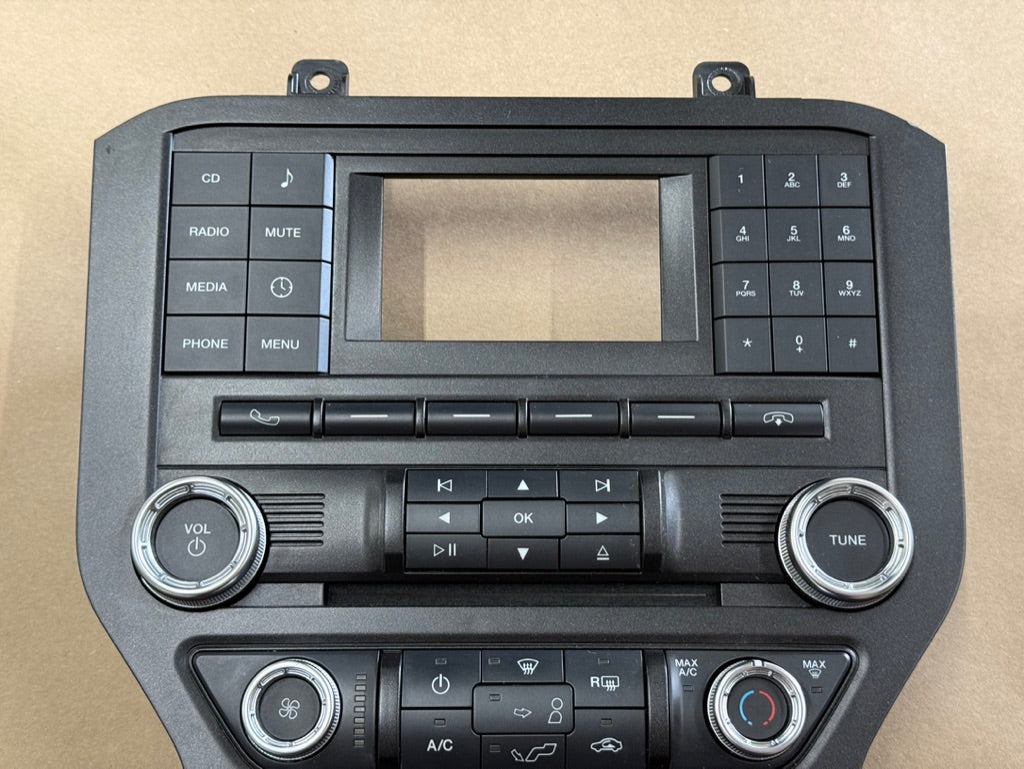 2018-2023 Ford Mustang GT Face Plate Radio Trim Piece