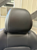 2018-2023 Ford Mustang GT Black Leather Coupe Front & Rear Seats