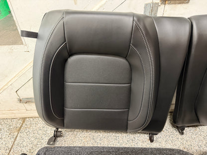2018-2023 Ford Mustang GT Black Leather Coupe Front Rear Power Seats Heat/Cooled