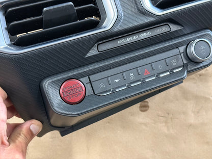 2024-2026 Ford Mustang S650 Center Dash Trim Air Vents Push Start Bezel Panel