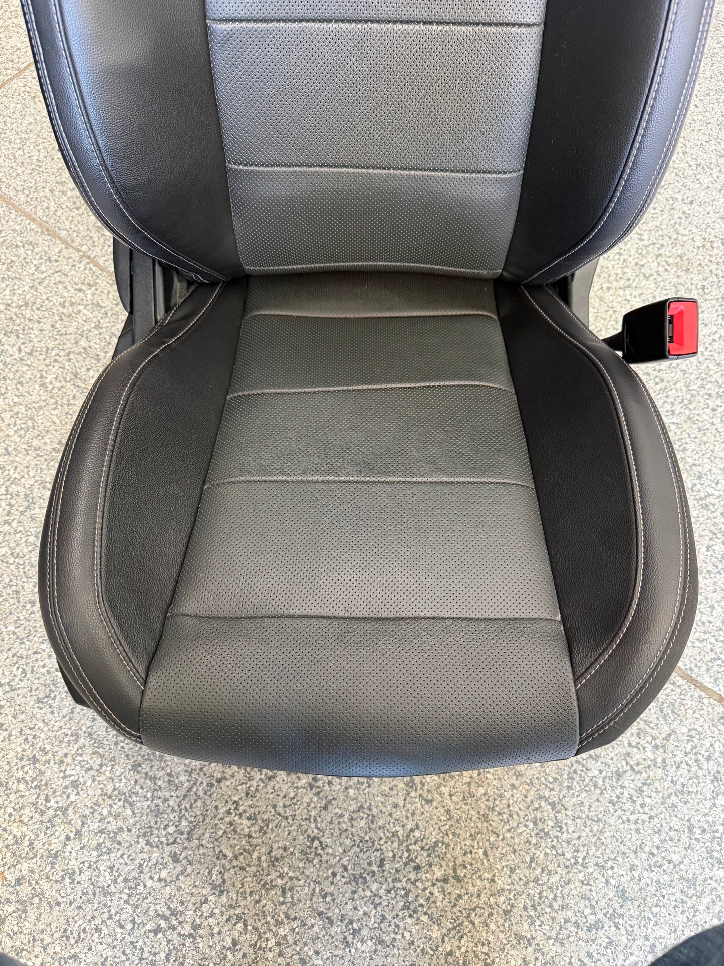 2018-2023 Ford Mustang GT Black Leather Coupe Front & Rear Seats