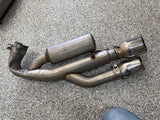 2018-2023 Ford Mustang GT 5.0L MBRP 3" Cat Back 4" Tips, Race Version (Damaged)
