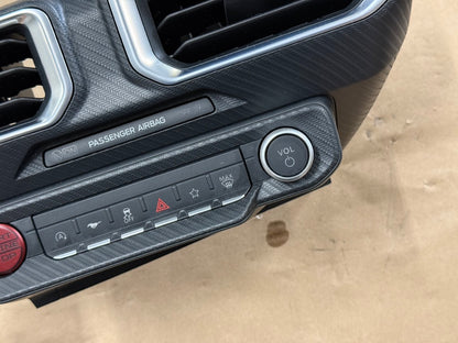 2024-2026 Ford Mustang S650 Center Dash Trim Air Vents Push Start Bezel Panel