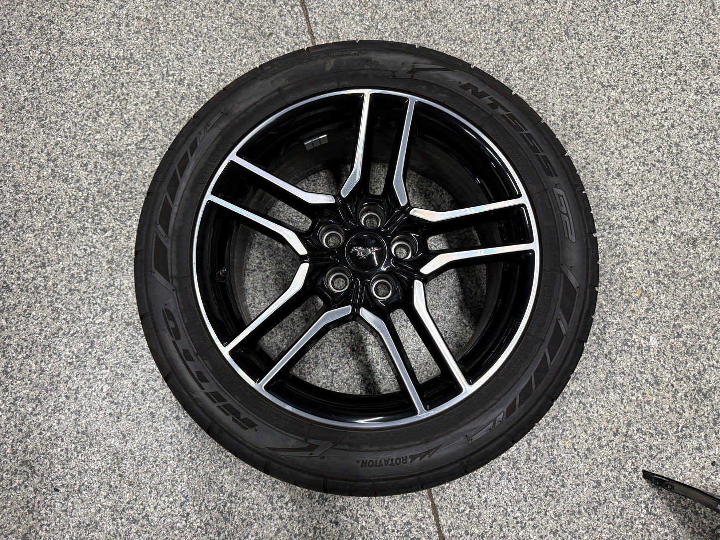 2018-2023 Ford Mustang GT 5.0 18x8" Wheel Rim Nitto NT555 255/45/18