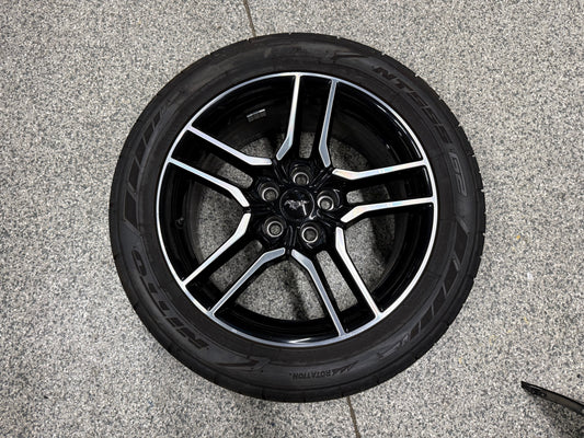 2018-2023 Ford Mustang GT 5.0 18x8" Wheel Rim Nitto NT555 255/45/18