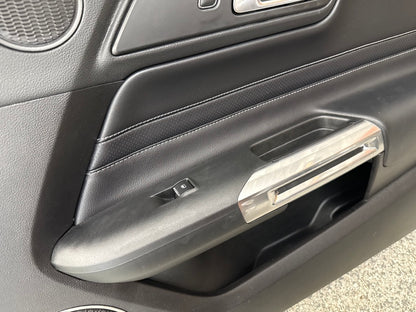 2018-2023 Mustang GT V6 EcoBoost LH RH Premium Leather Insert Door Panels Pair